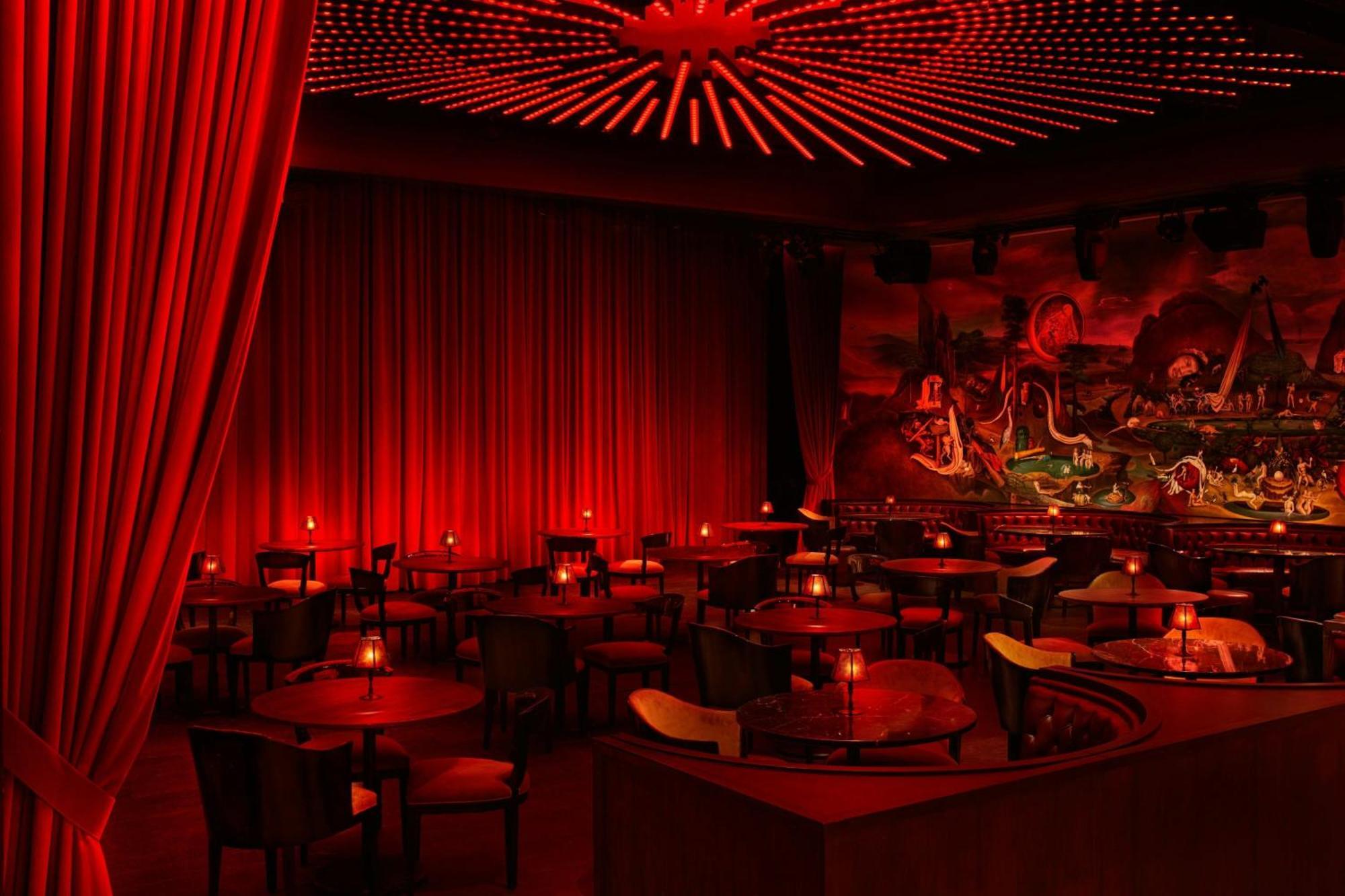The Times Square Edition New York Kültér fotó The interior of the nightclub