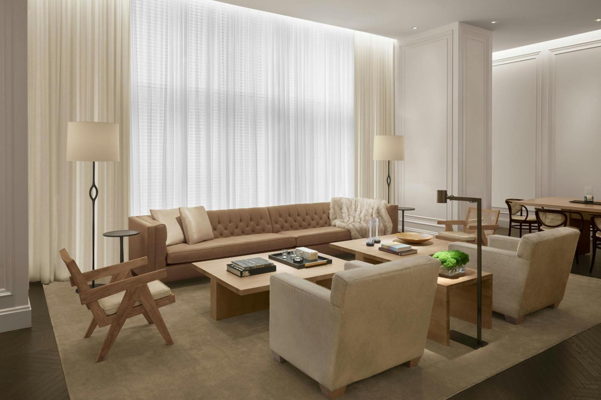 The Times Square Edition New York Kültér fotó 3D interior rendering